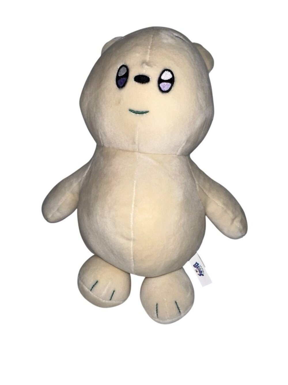 We Baby Bears Ice Bear Plush Stuffed Animal White Cute Cub Cuddle Teddy Toy 8"